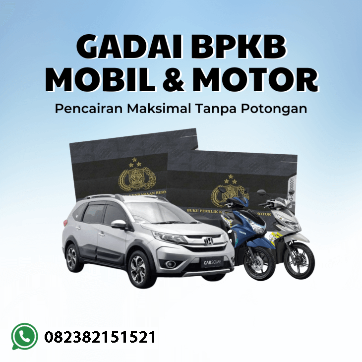 tempat Gadai BPKB Tanpa Survey dan BI Checking